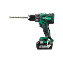 【送料無料】日立工機 コードレス振動ドライバードリル 18V 6.0Ah アグレッシブグリーン 充電器 ケース セット品【DV14DBSL2LYPK 緑色 ドリルドライバセット 充電式 リチウムイオン電池 電動工具】