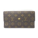 ルイ・ヴィトン 長財布 モノグラム M61215【質みなみ・二又瀬店】【質屋】 LOUIS VUITTON 【中古】 Ft553481
