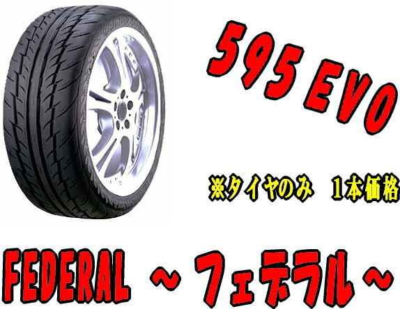 ★送料無料★タイヤ1本価格★FEDERAL[フェデラル]★595EVO★225/35R19