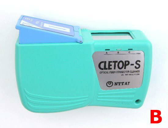 【楽天市場】NTT-AT 光コネクタクリーナ CLETOP-S(クレトップS) リールタイプ Bタイプ 14110601 (グリップタイプ