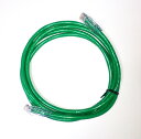 冨士電線 CAT6 単線 LANケーブル ストレート 2m 緑 両端RJ45 4TPCC6-B2B-P