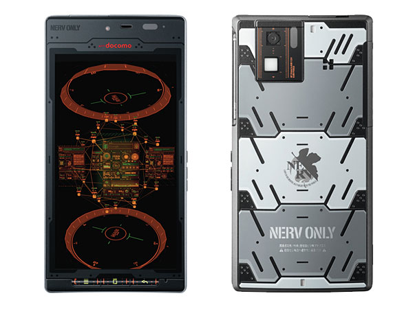 【送料無料】限定品！SH-06D NERV docomo エヴァ携帯 【白ロム】本体 【白ロム】 新品未使用品★スマートフォン★エヴァ★ヱヴァ★エヴァンゲリオン★ヱヴァンゲリヲン★eva★evangelion★ネルフ★nerv★ケータイ★携帯★エヴァスマホ