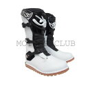 ツーリング応援セール BERIK ベリックトライアルブーツ BOT-1221-BK WHITE/BLACK