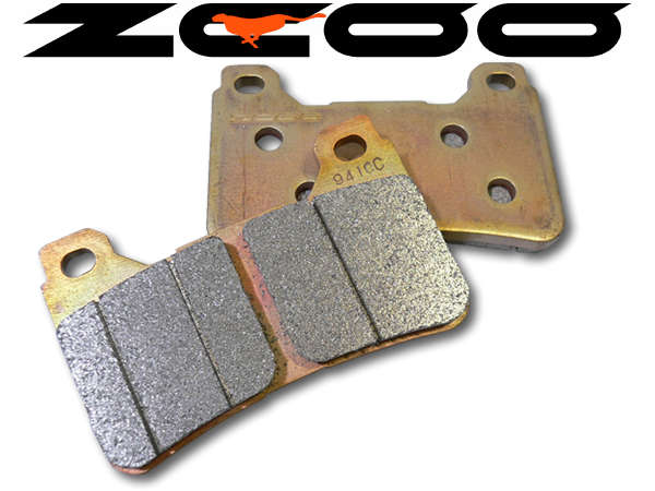 【送料無料】 ZCOO TYPE-Cブレーキパッドセット GSX-R600 （04-09）