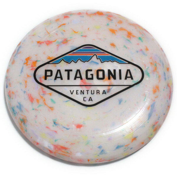 パタゴニア ロゴ ディスク フリスビー フィッツロイクレスト PATAGONIA LOGO DISK FRISBEE FITZROY フライングディスク アウトドア キャンプ 新品 即納