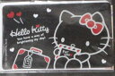国内発送 台湾 悠遊カード サンリオ ハロー キティ 黒銀 SANRIO KITTY MRT IC 交通 EasyCard 電車 バス 旅行 イージーカード ネコポス