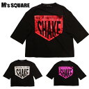 箔プリント BIG Tシャツ ビッグT ビッグシルエット メタリック 子供服 子ども服 キッズ 女の子 ガールズ シンプル ストリート アメカジ 「448-00」
