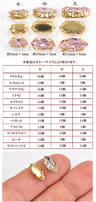 台座付きガラスストーン