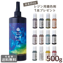 おまけ付き パジコ PADICO UV LED レジン液 <strong>星の雫</strong> ハード 500g 宅配送料無料 403242 《 UVレジン レジン 高速硬化 ジュエルラビリンス 透明 作家 アクセサリー レジンクラフト クリア 手芸 ハンドメイド ホビー mymama myr 》