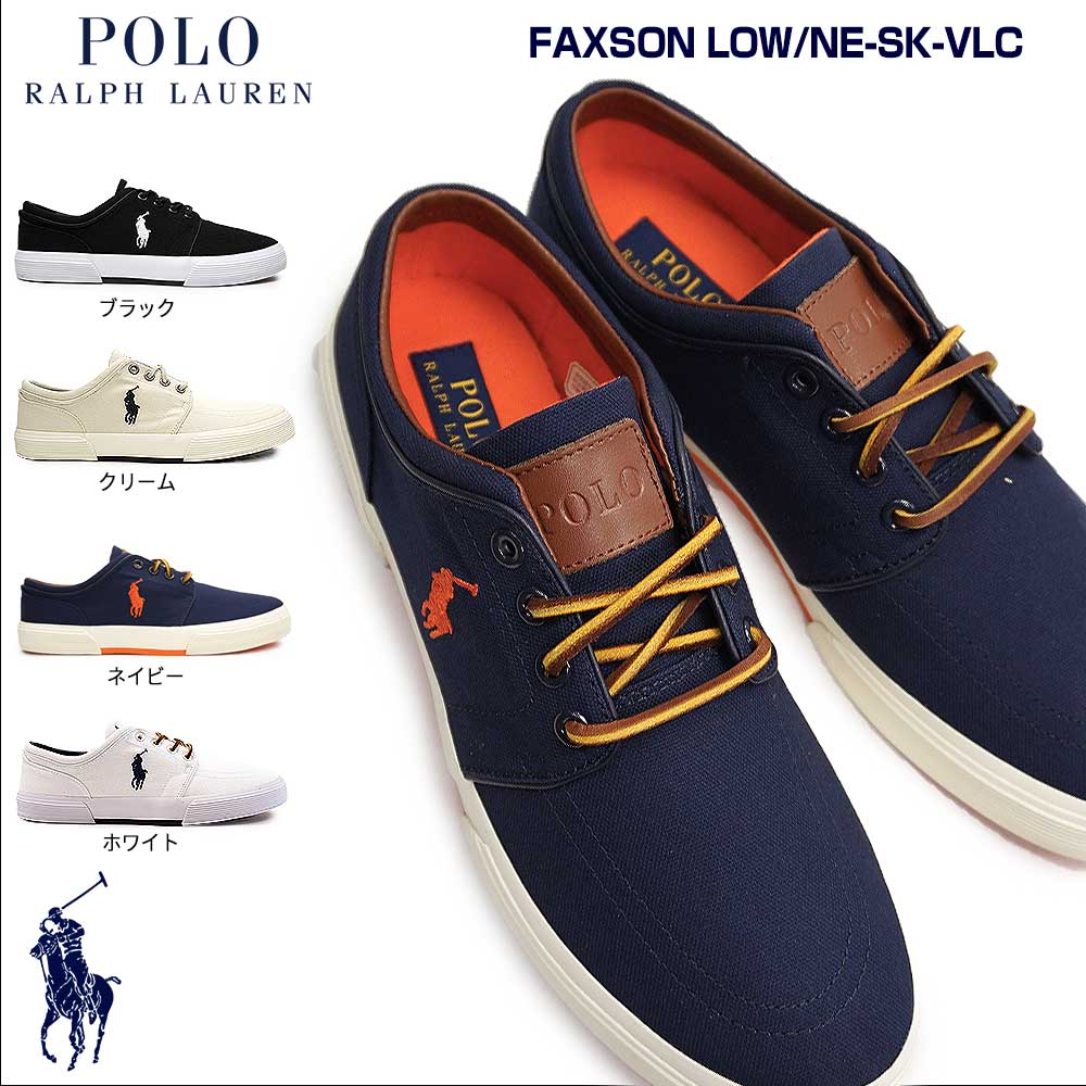 ポロ ラルフローレン スニーカー ファクソンロー NE R931 デッキシューズ メンズスニーカー POLO RALRH LAUREN FAXON-NE