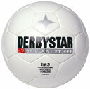 サッカー:ダービースター サッカーボール 4号球「DERBYSTAR」ブリリアントTT ホワイ
