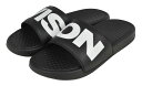 VISION STREET WEAR(ヴィジョン・ストリート・ウェア)サンダル スリッパ ビーチ(ZUMA)Slides Black スケボー SKATE SK8 スケートボード