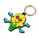 ICECREAM(アイスクリーム)キーホルダー キーチェーン Skull & Bones Keychain Multi(Pharrell Williams ファレル・ウィリアムス)スケボー SKATE SK8 スケートボード HARD CORE PUNK ハードコア パンク HIPHOP ヒップホップ SURF サーフ レゲエ reggae スノボー