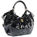 【LOUIS VUITTON】ルイ・ヴィトン スーリヤL M95881 パテントレザー ノワール 黒 レディース トートバッグ【中古】Aランク