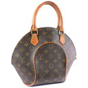 【LOUIS VUITTON】ルイ・ヴィトン エリプスPM M51127 モノグラムキャンバス 茶 レディース ハンドバッグ【中古】