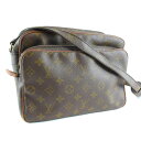 【店内10-30%OFF★緊急SALE開催中!!】【LOUIS VUITTON】ルイ・ヴィトン ナイル 旧型 モノグラムキャンバス ブラウン レディース ショルダーバッグ【中古】
