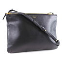 【CELINE】セリーヌ トリオ ラージ 171453ETA.38NO カーフ 黒 レディース ショルダーバッグ【中古】A+ランク