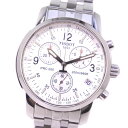 【TISSOT】ティソ T461 ステンレススチール クオーツ レディース シルバー文字盤 腕時計【中古】