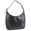 【店内10-30%OFF★緊急SALE開催中!!】【HERMES】エルメス トリム31 クシュベル 黒 □E刻印 レディース ショルダーバッグ【中古】
