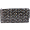 【GOYARD】ゴヤール PVCコーティングキャンバス ユニセックス 長財布【中古】
