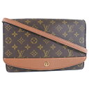 【店内10-30%OFF★緊急SALE開催中!!】【LOUIS VUITTON】ルイ・ヴィトン ボルドー ビンテージ M51797 モノグラムキャンバス 茶 レディース ショルダーバッグ【中古】B-ランク