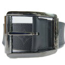 【LOUIS VUITTON】ルイ・ヴィトン サンチュール・リヴェルソ モノグラムエクリプス M9044U メンズ ベルト【中古】
