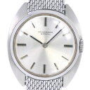 【IWC】インターナショナルウォッチカンパニー cal.412 R4109 ステンレススチール 手巻き レディース シルバー文字盤 腕時計【中古】