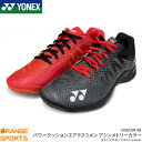 ヨネックス YONEX パワークッション エアラス 3 メン POWER CUSHION AERUS 3 MEN SHBA3M メンズ 男性用 アシンメトリーカラー ブラック レッド ミッドカット 3E ネガティブ履き