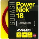 スカッシュストリング、ガットASHAWAY:アッシャウェイパワーニック18Power NIck18