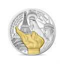 新品未使用 2017 フランス STATUE OF LIBERTY 銀貨 1KG プルーフ