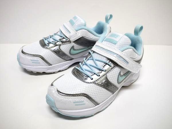 ナイキジュニアスニーカーナイキ NIKE　【スピードストライダー2】385078-141★ホワイト×ブルーミスト