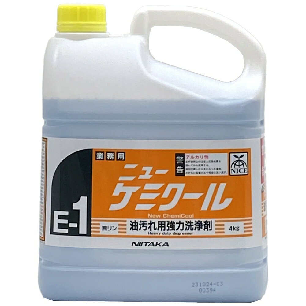 <strong>ニイタカ</strong>　ニューケミクール　油汚れ用強力洗浄剤　4kg