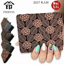 印伝 財布 二つ折り財布 札入れ 印傳屋 2217