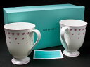 【送料無料】ティファニー ピンクハート　ペアマグカップ　tiffany-08/お茶のふじい・藤井茶舗