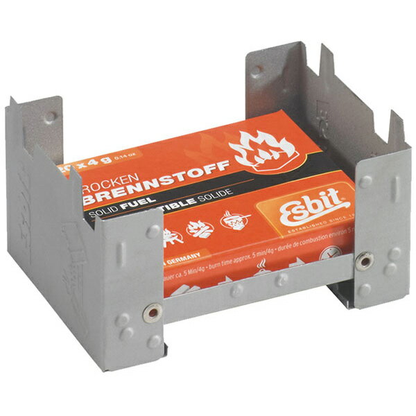 エスビット ポケットストーブスタンダード(固形燃料4g×20個付)