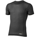 finetrack(ファイントラック) スキンメッシュT Ms BK FUM0412男性用 ブラック トップス メンズインナー スポーツ用インナー 男性用インナー 半袖シャツ アウトドアウェア