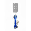 KEYSMART(キースマート) KEYSMART EXTENDED ブルー 15001キーホルダー ホイッスル) 小物(キーホルダー アウトドアギア