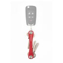 KEYSMART(キースマート) KEYSMART EXTENDED レッド 15002キーホルダー ホイッスル) 小物(キーホルダー アウトドアギア
