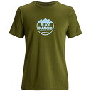 Black Diamond(ブラックダイヤモンド) Ms S/S アルピニストクレストティー/ブラック/S BD67557半袖Tシャツ ウエア アウトドア 半袖Tシャツ男性用 アウトドアウェア