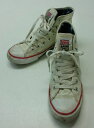 【中古】【あす楽可】【VANS/バンズ/ヴァンズ】インヒールスニーカー/CLASSIC SKOOL INHEEL クラシックスクール インヒール/V-66IH L-STAR★23cm(UA5/EUR36)/インヒール:約1.5cm★ホワイト