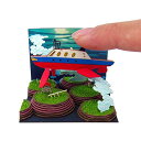 【定形外郵便送料無料】 みにちゅあーとキット スタジオジブリmini 崖の上のポニョ ウバザメ号と海中農園 MP07-36