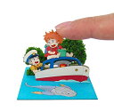 【定形外郵便送料無料】 みにちゅあーとキット スタジオジブリmini 崖の上のポニョ ポンポン船に乗って MP07-40