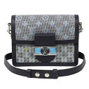 ルイ・ヴィトン LOUIS VUITTON ドーフィーヌ MINI モノグラムLVポップ ネイビー レディース ショルダーバッグ【中古】