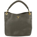 【最大3.5万円OFFクーポン!11/1〜】プラダ PRADA ワンショルダーバッグ BR4829 ベージュ レディース【中古】