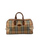 バーバリー BURBERRY ラージボストン ノバチェック レディース【中古】