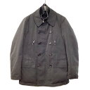 モンクレール MONCLER ダウンライナーピーコート LORIENT 42303 09AW ブラック 1 ピーコート メンズ 【中古】