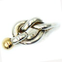 ティファニー TIFFANY&CO リング YG/SV ジュエリー【中古】