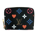 ルイ・ヴィトン LOUIS VUITTON ジッピー・コインパース ゲームオン M80305 ノワール レディース コインケース【中古】