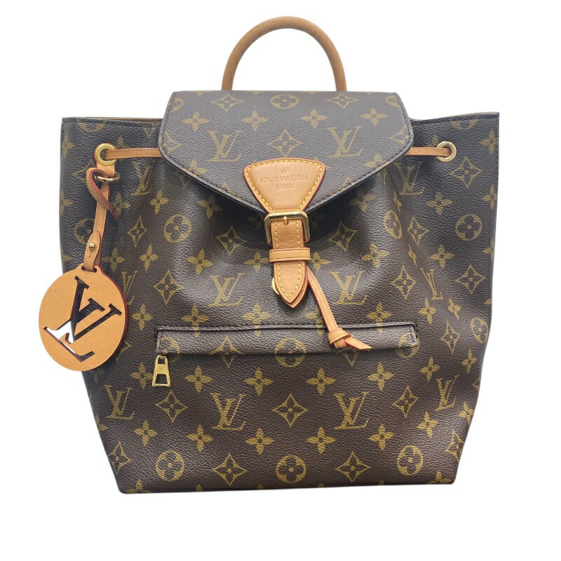 【★最大40,000円OFFクーポン配布中！9/26まで】ルイ・ヴィトン LOUIS VUITTON モンスリNM PM M45501 ブラウン モノグラムキャンバス ユニセックス リュック・デイパック【中古】