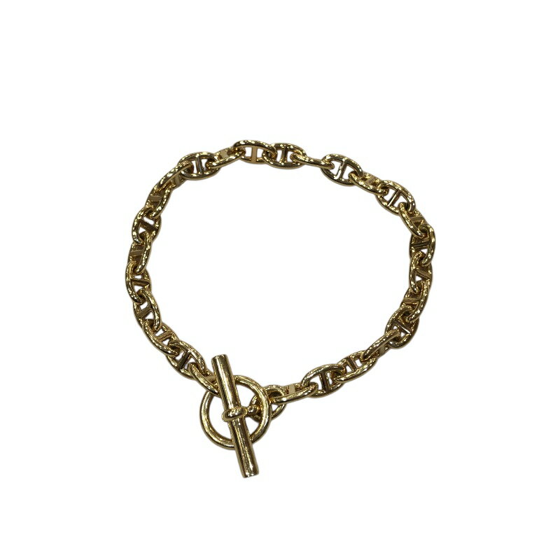 【★最大40,000円OFFクーポン配布中！9/26まで】エルメス HERMES シェーヌダンクルブレス ゴールド 750YG アクセサリー【中古】